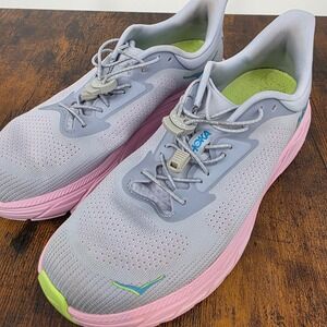 Hoka Arahi 7 Running Shoes Womens 11 Lavender Pink Stability Sneakers